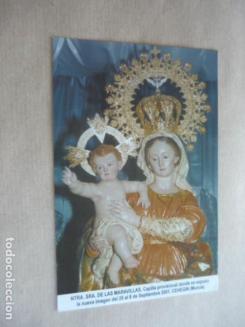 Postales: CEHEGIN MURCIA NUESTRA SE&Ntilde;ORA DE LAS MARAVILLAS POSTAL