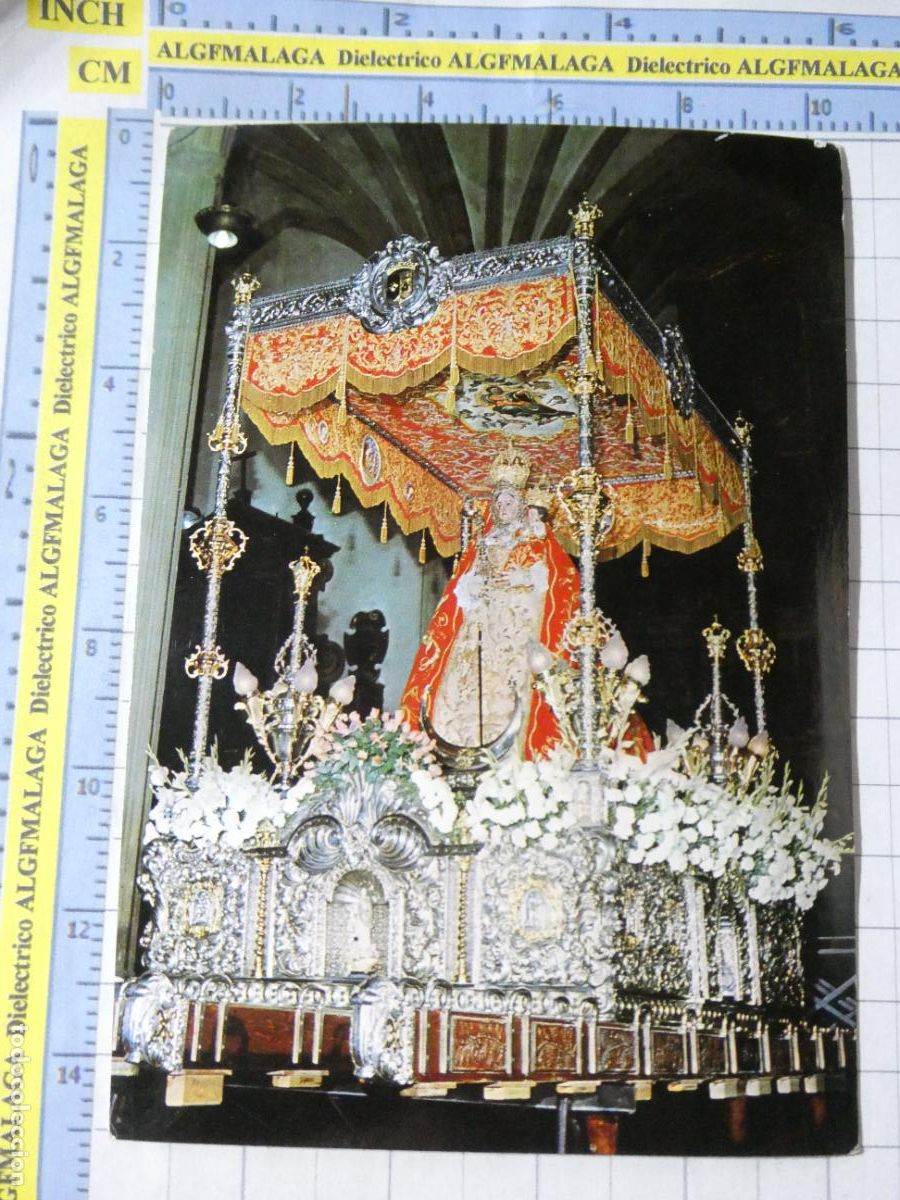 Postales: POSTAL RELIGIOSA SEMANA SANTA. A&Ntilde;O 1979. C&Oacute;RDOBA MAR&Iacute;A SANT&Iacute;SIMA DE ARACELI PATRONA LUCENA 1660