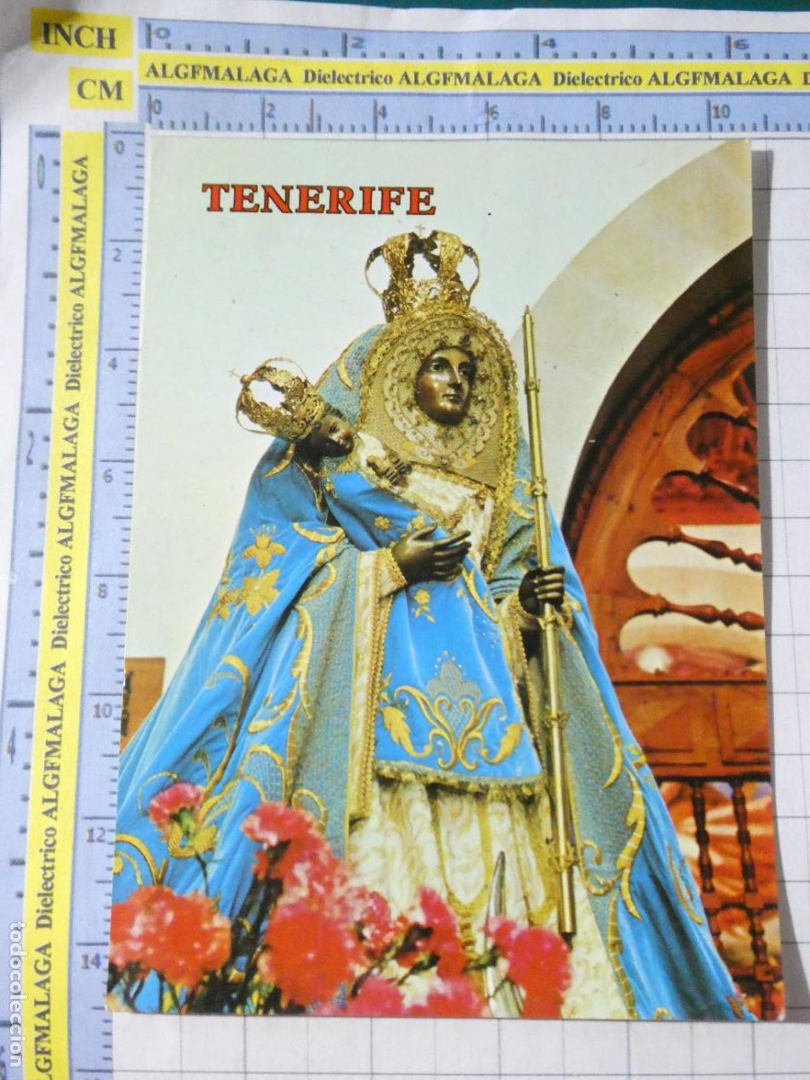 Postales: POSTAL RELIGIOSA SEMANA SANTA. A&Ntilde;O 1978. VIRGEN DE LA CANDELARIA TENERIFE 5608 PERLA 1662