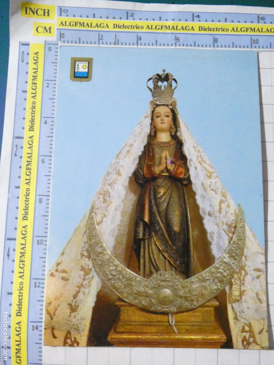 Postales: POSTAL RELIGIOSA SEMANA SANTA. A&Ntilde;O 1984. TORROX M&Aacute;LAGA. NUESTRA SE&Ntilde;ORA DE LAS NIEVES 1667