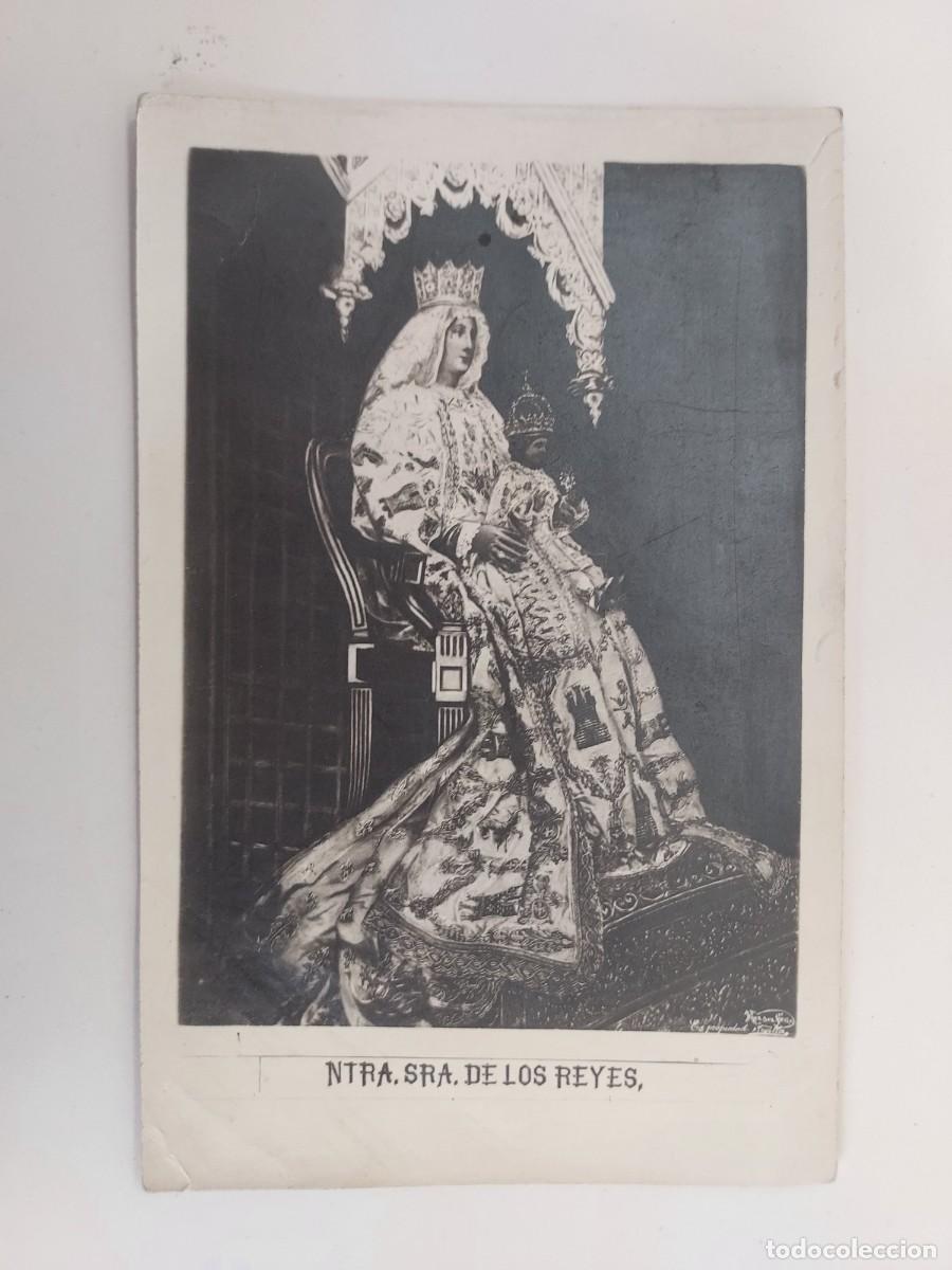 Postales: POSTAL SEVILLA NTRA SRA DE LOS REYES. SIN CIRCULAR. RAFAEL DE SALAS. VIRGEN PATRONA