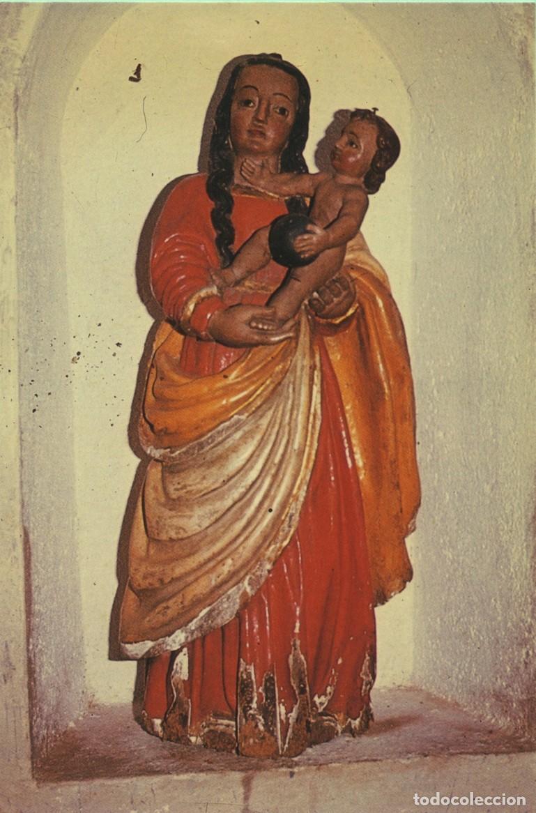 Postales: Ntra. Sra. de la Fe. Imagen siglo XVII. Museo Catedralicio y Diocesano. Mondo&ntilde;edo (Lugo). Sin circul