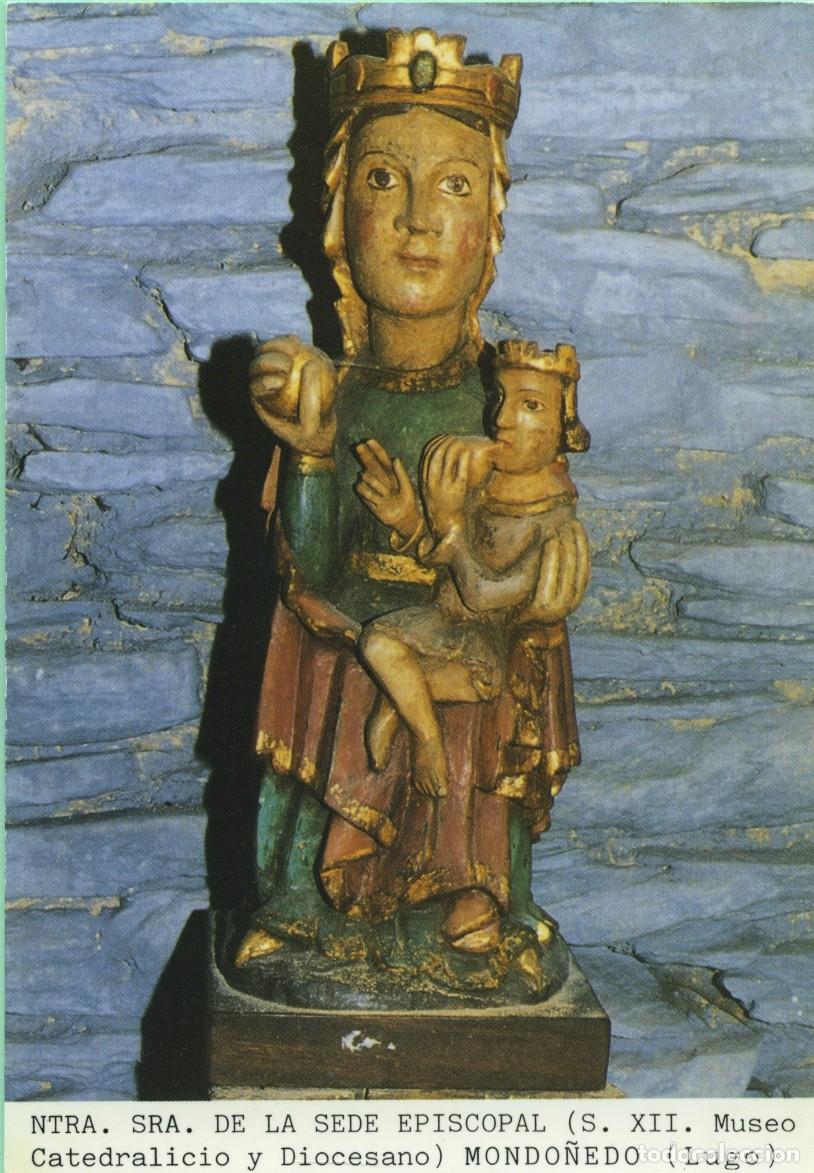 Postales: Ntra. Sra. de la Sede Episcopal (S. XII. Museo Catedralicio y Diocesano). Mondo&ntilde;edo. Lugo. Sin circu