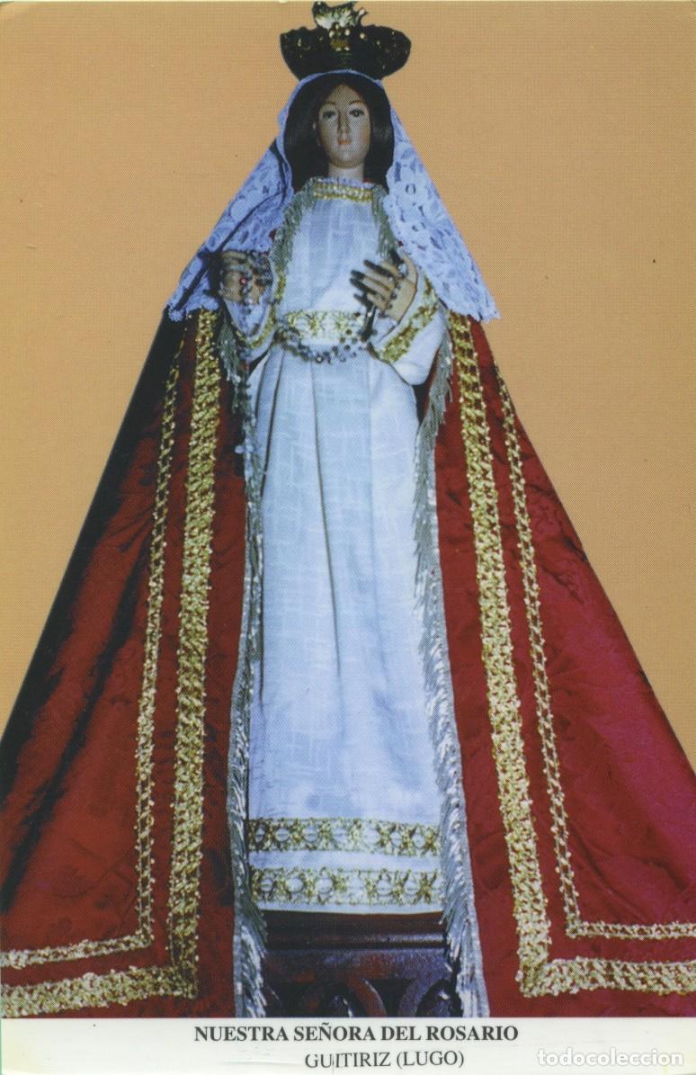 Postales: Tarjet&oacute;n. Nuestra Se&ntilde;ora del Rosario. Guitiriz. Lugo.