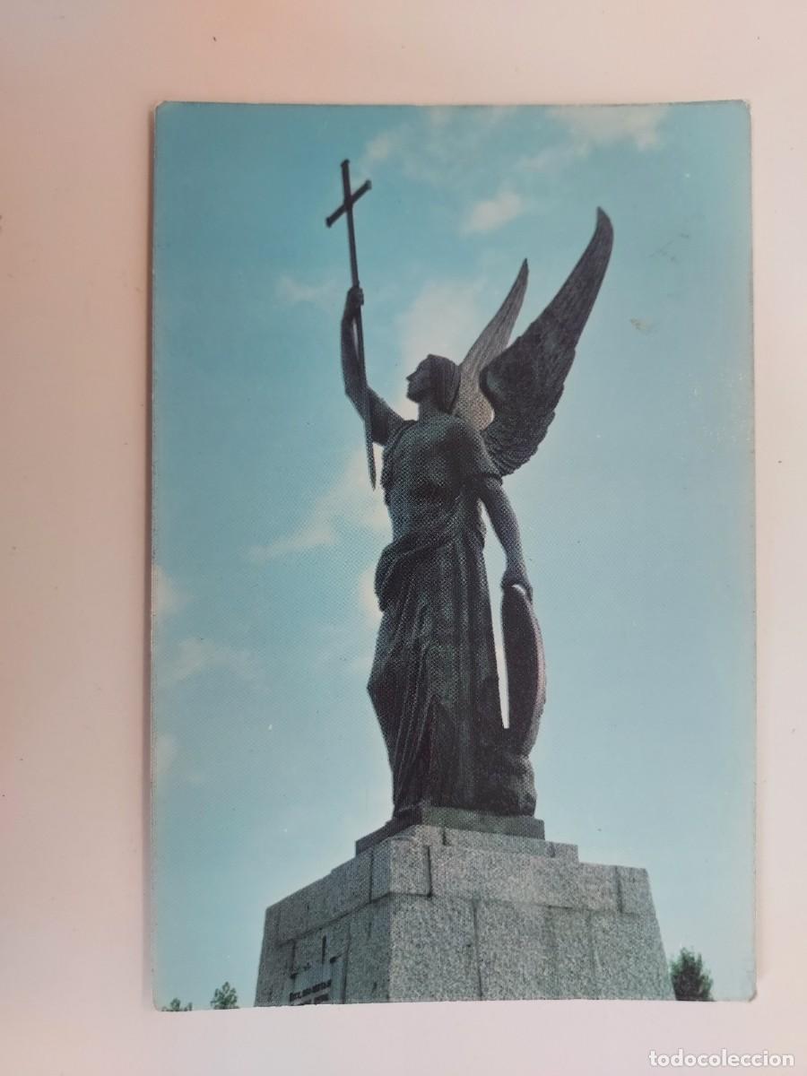 Postales: POSTAL (MADRID CANILLAS) ACADEMIA ESPECIAL POLICIA ARMADA MONUMENTO SANTOS ANGELES CUSTODIOS