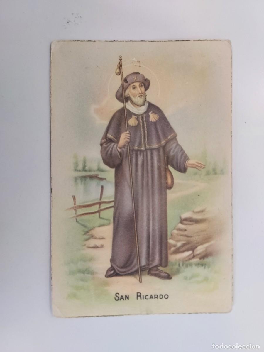 Postales: POSTAL RELIGIOSA ILUSTRADA. SAN RICARDO. PEREGRINO. D 178. S/C. ANTIGUA