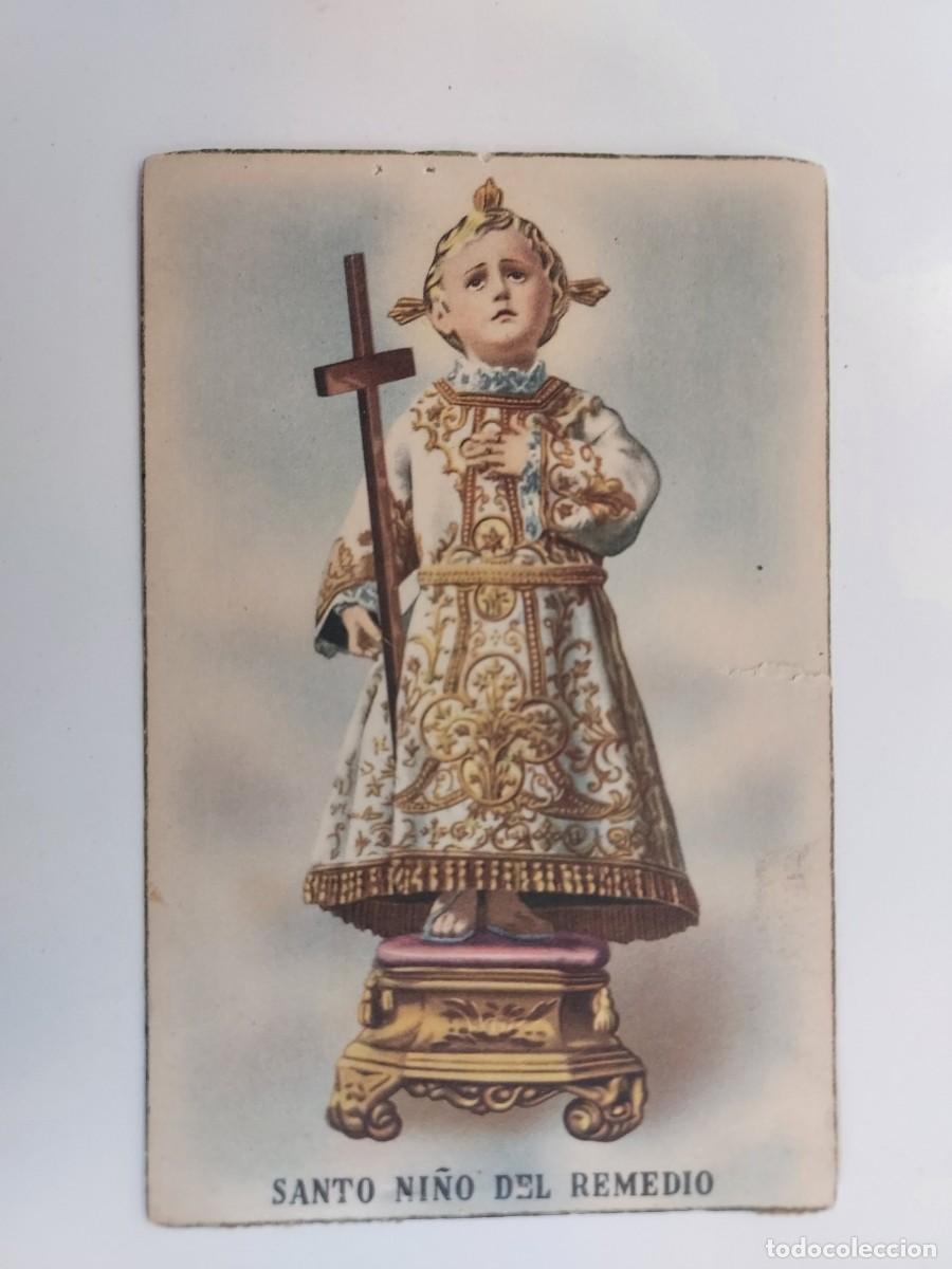 Postales: POSTAL RELIGIOSA ILUSTRADA. SANTO NI&Ntilde;O DEL REMEDIO. D 5. S/C. ANTIGUA
