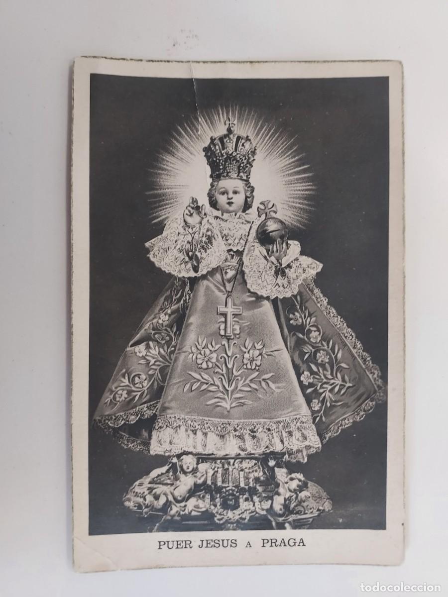 Postales: POSTAL ESTAMPA PUER JESUS A PRAGA. ANTIGUA. RELIGIOSA. ESTAMPERIA ARTE. NI&Ntilde;O JESUS