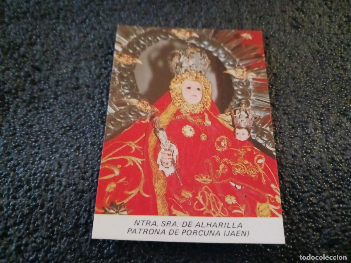Postales: Nuestra Se&ntilde;ora la Virgen de Alharilla, Patrona de Porcuna (Ja&eacute;n) 1983