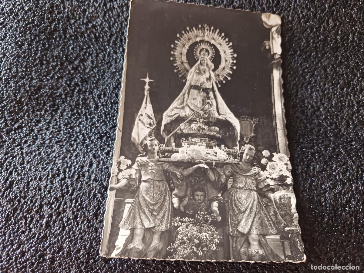 Postales: Antigua postal fotogr&aacute;fica, Nuestra Se&ntilde;ora de la Fuencisla, Patrona de Segovia, ed. garrabella