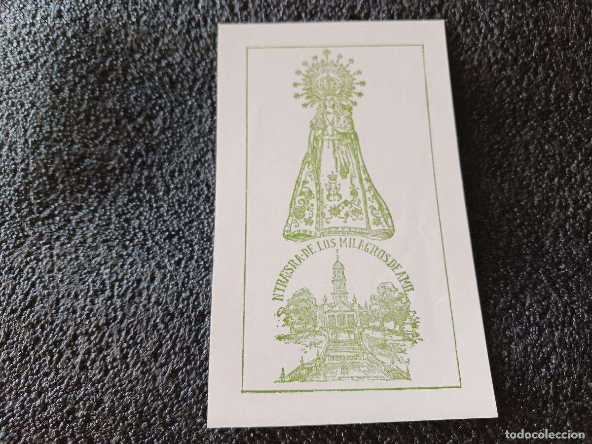 Postales: MILAGROSA IMAGEN DE NUESTRA SE&Ntilde;ORA DE LOS MILAGROS