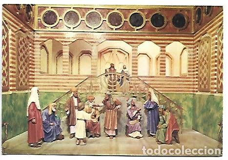 Postales: ( JESUS ENTRE LOS DOCTORES ).- EXPOS. DIORAMAS DE LA INFANCIA DE JESUS.-COLECCION &rdquo; MATEU-QUINTANA &rdquo;
