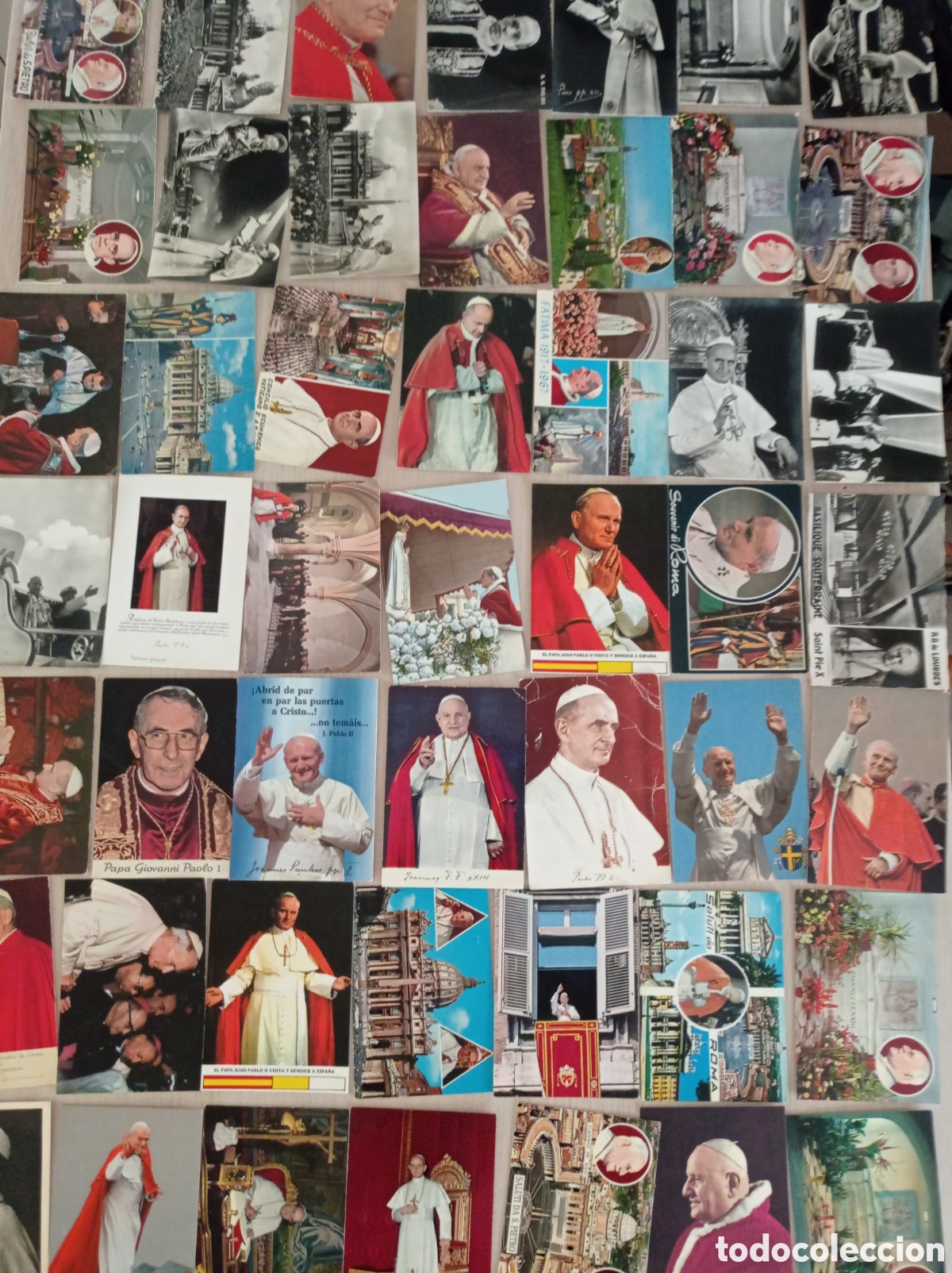 Postales: 50 postales vintage Papa de Roma