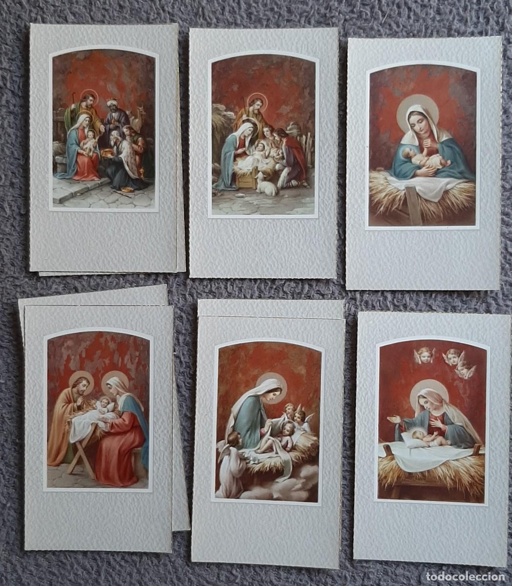 Postales: Gran Colecci&oacute;n de 479 Postales y Estampas Religiosas Vintage (A&ntilde;os 40 al 70)