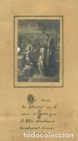 Postales: IMAGEN RELIGIOSA, 28 DE OCTUBRE 1932. ESCRITA EN EL REVERSO. COMU-2763