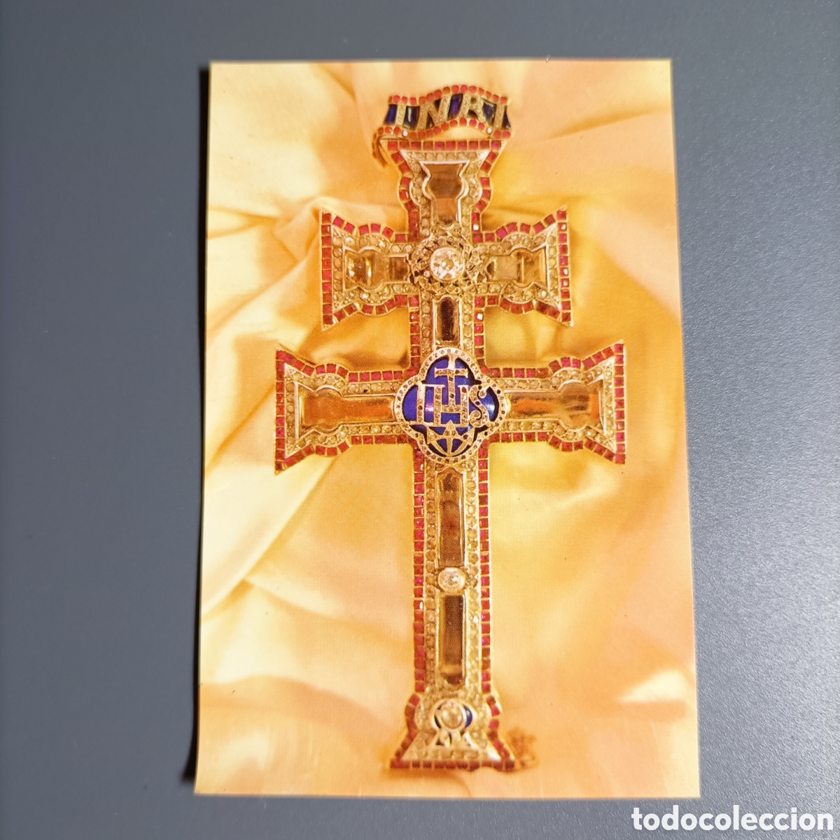 Postales: ESTAMPA RELIGIOSA. PROCES DEL JUBILEO. ORACION DE BENDICION CON LA CRUZ.