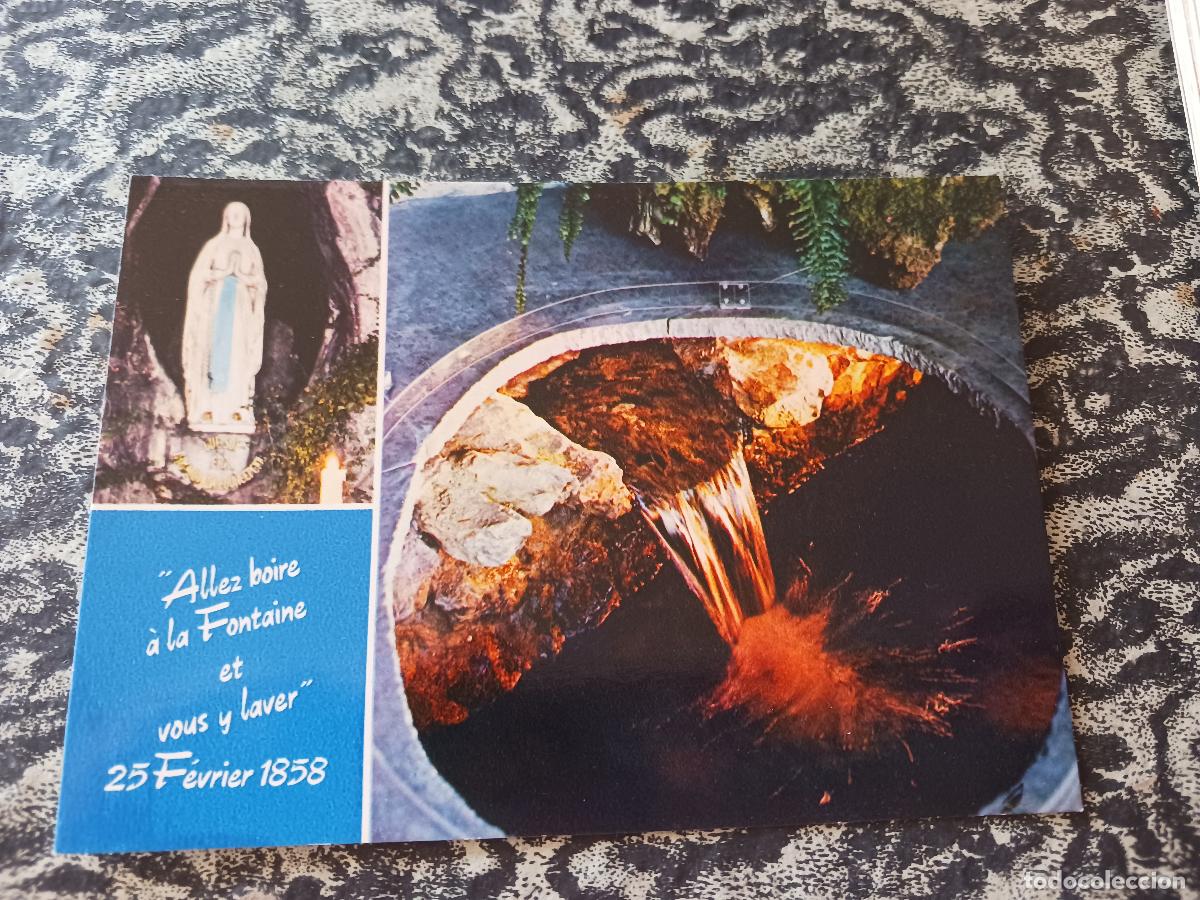 Postales: 427 lourdes, la fuente milagrosa, ed. a. doucet