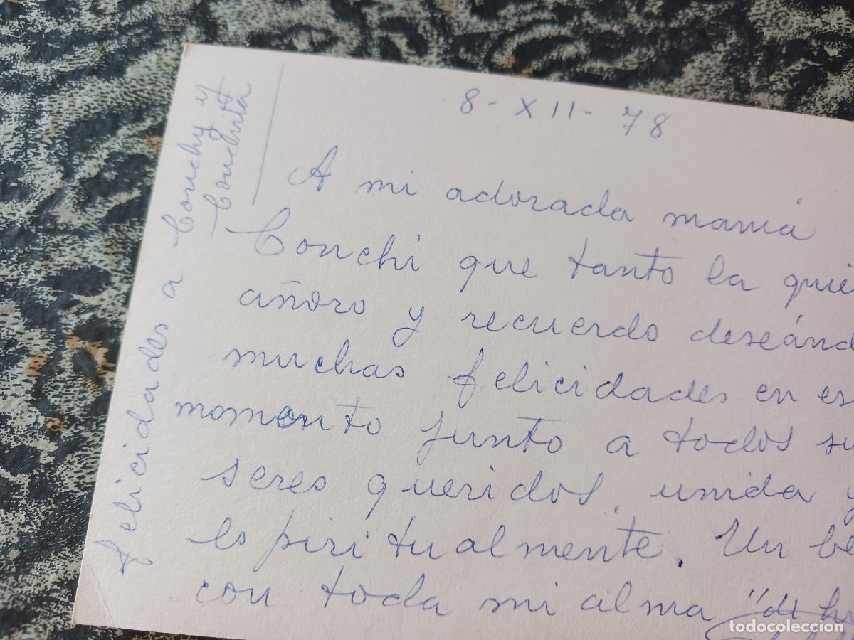Postales: inmaculada concepcion, escrita 1978 - Foto 2