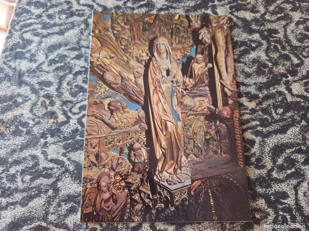Postales: 12 burgos, cartuja de miraflores, retablo, la dolorosa