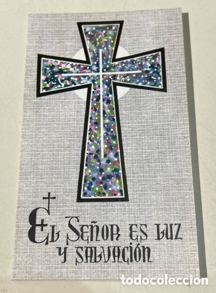 Postales: Estampa Religiosa. Obituario. Murcia. 1969.