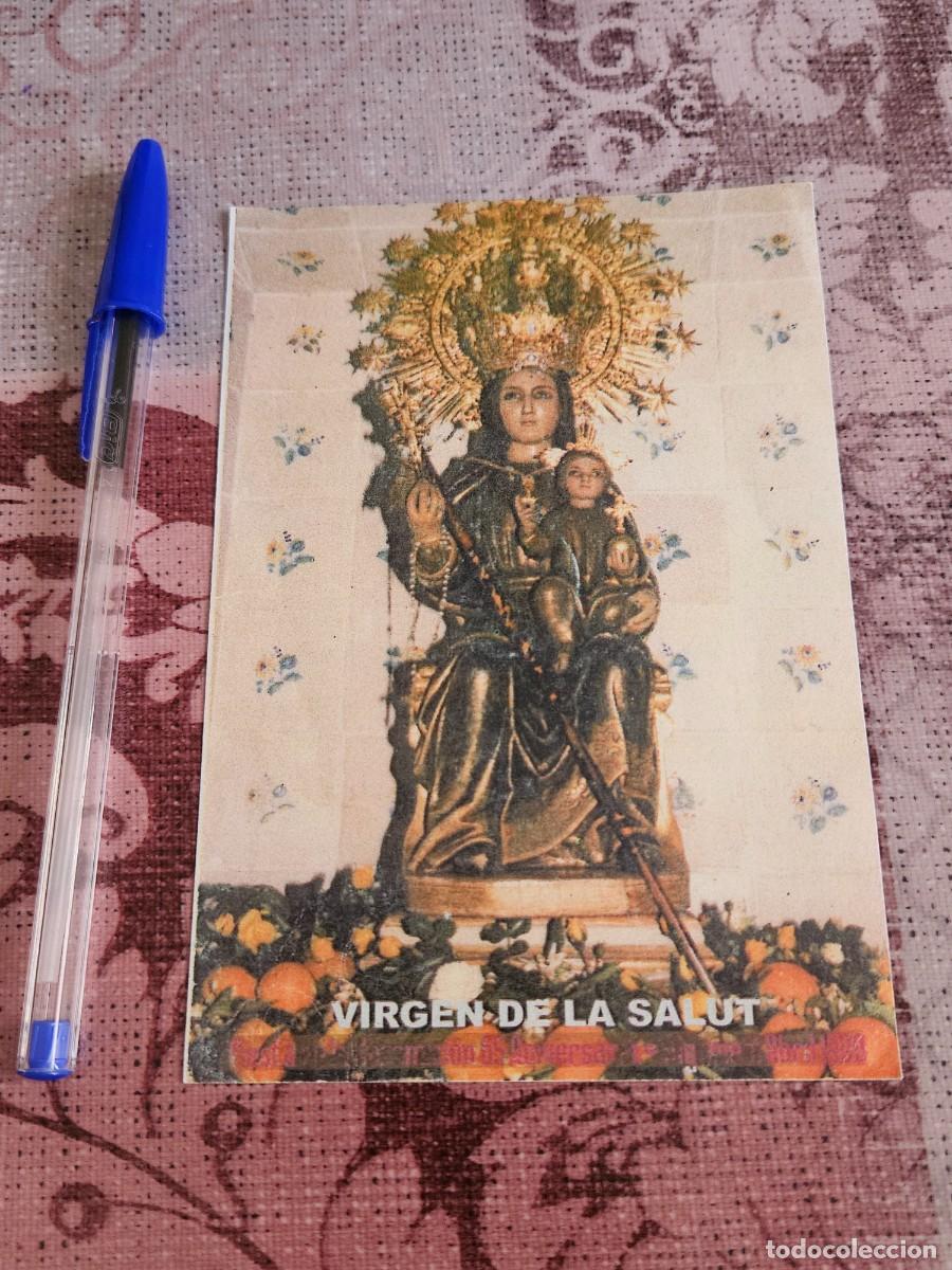 Postales: Estampa/L&aacute;mina Religiosa De La Virgen De La Salut De Algemes&iacute; (Valencia).