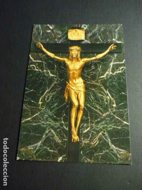 Postales: TORRECIUDAD HUESCA CRISTO EN BRONCE POSTAL