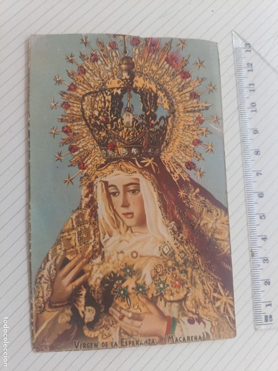 Postales: Virgen Macarena de Sevilla. Postal