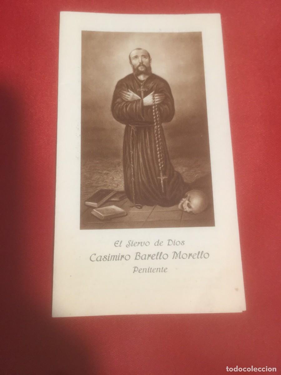 Postales: EL SIERVO DE. DIOS. CASIMIRO BARELLO. MORELLO - Foto 1