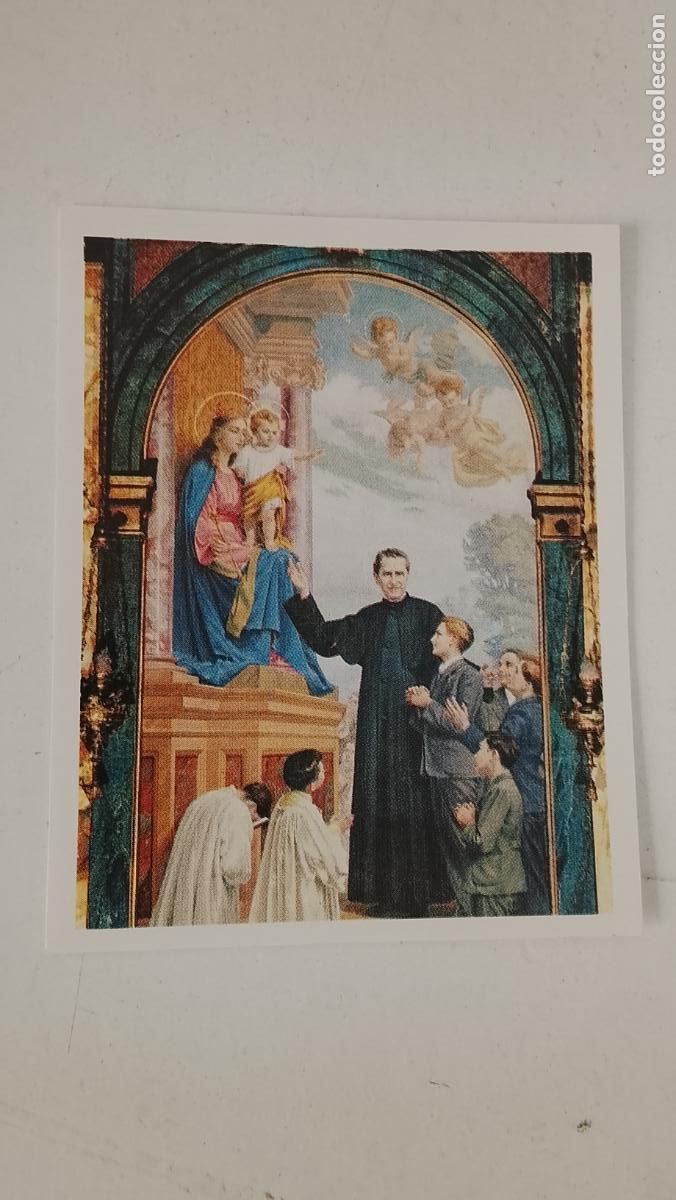 Postales: ESTAMPA RELIGIOSA CON IMAGEN DE LA VIRGEN MARIA AUXILIADORA .
