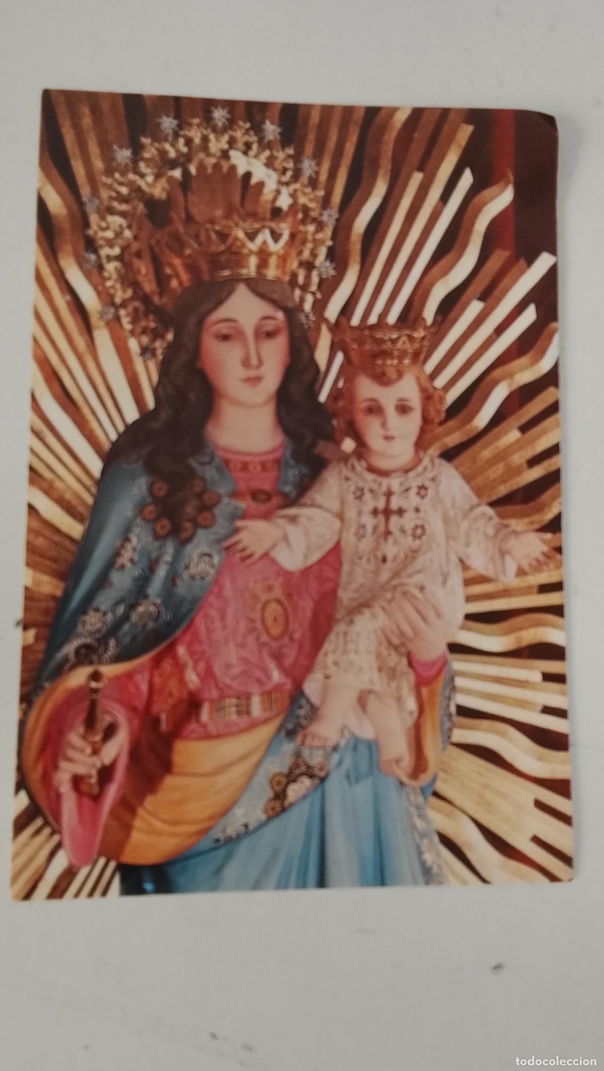 Postales: ESTAMPA RELIGIOSA CON IMAGEN DE LA VIRGEN MARIA AUXILIADORA .