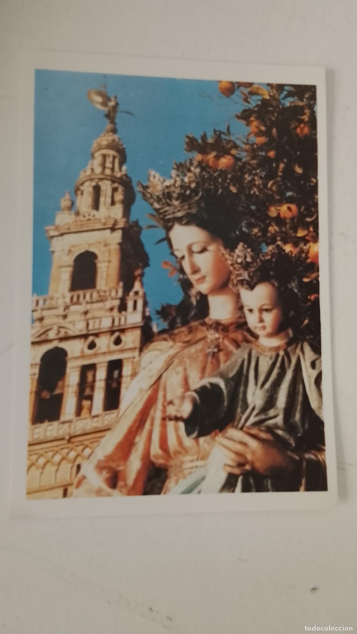 Postales: ESTAMPA RELIGIOSA CON IMAGEN DE LA VIRGEN MARIA AUXILIADORA .