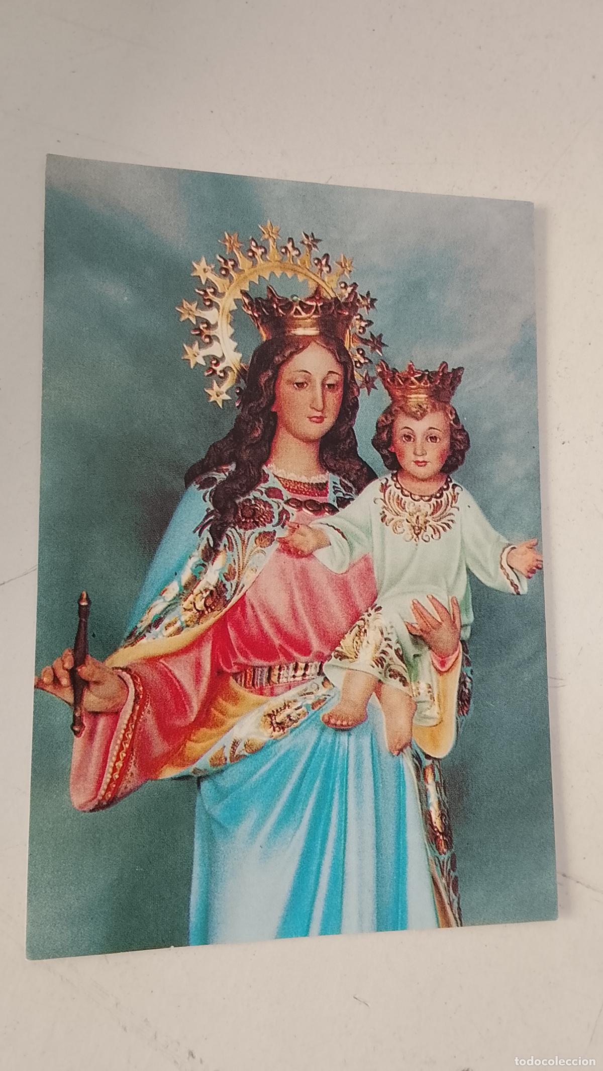 Postales: ESTAMPA RELIGIOSA CON IMAGEN DE LA VIRGEN MARIA AUXILIADORA .