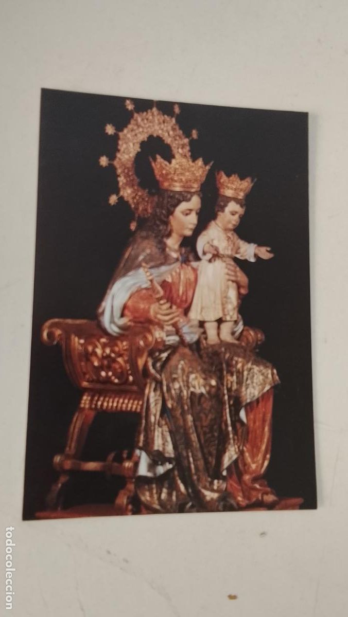 Postales: ESTAMPA RELIGIOSA CON IMAGEN DE LA VIRGEN MARIA AUXILIADORA .