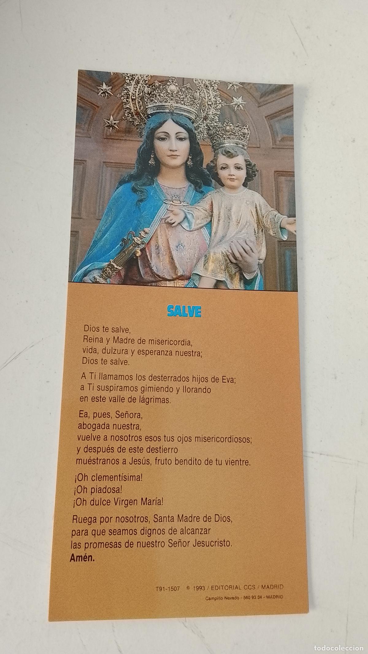 Postales: ESTAMPA RELIGIOSA CON IMAGEN DE LA VIRGEN MARIA AUXILIADORA .