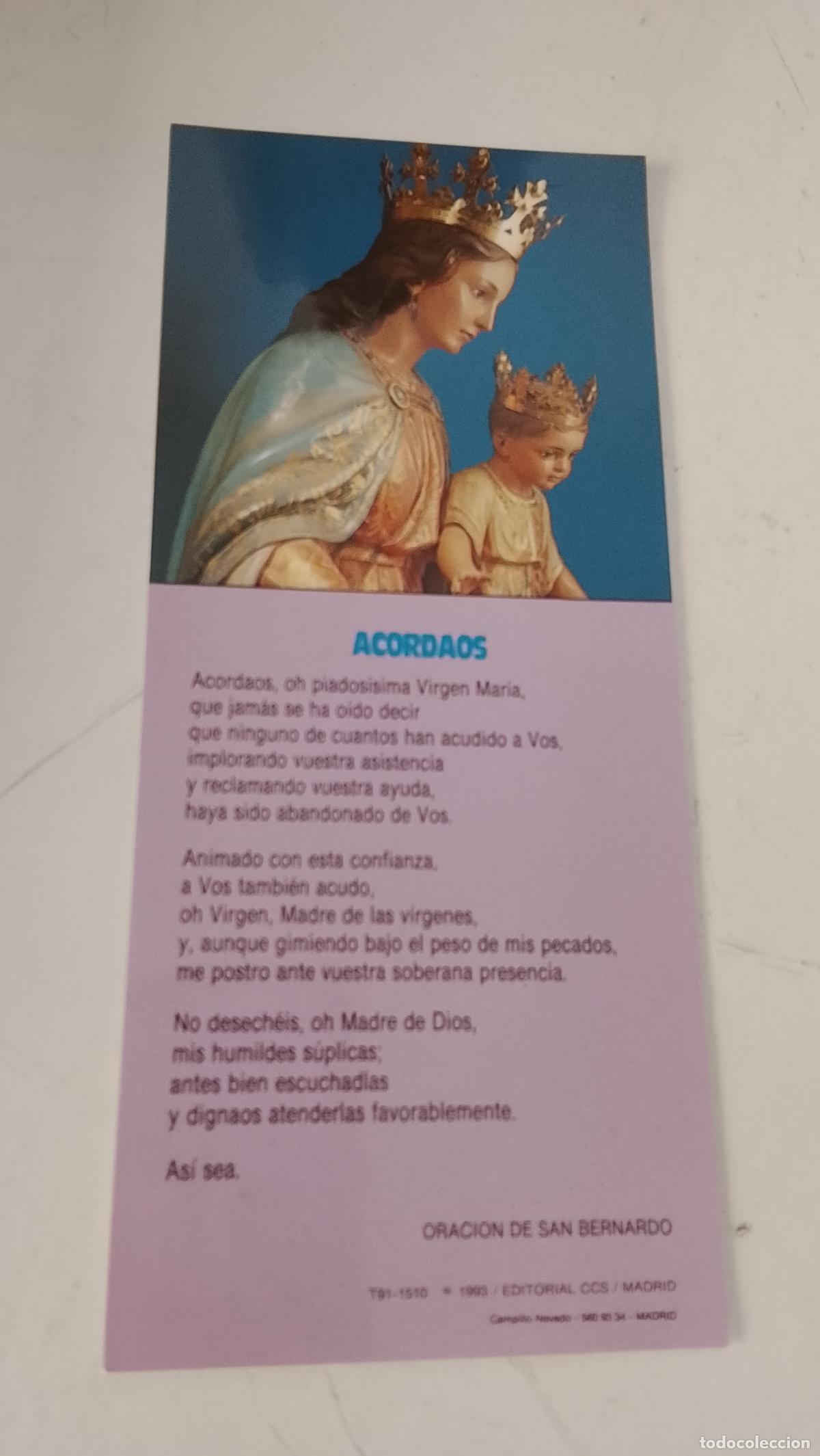Postales: ESTAMPA RELIGIOSA CON IMAGEN DE LA VIRGEN MARIA AUXILIADORA .