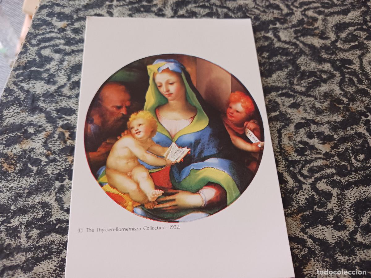Postales: rubens, la virgen y el ni&ntilde;o, con san juan y san jeronimo, Thyssen-Bornemisza, palacio villahermosa