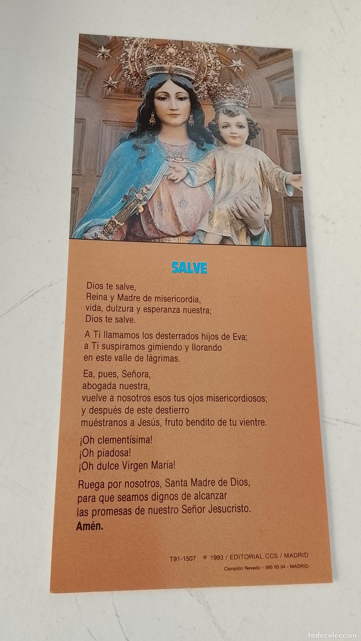 Postales: ESTAMPA RELIGIOSA CON IMAGEN DE LA VIRGEN MARIA AUXILIADORA .