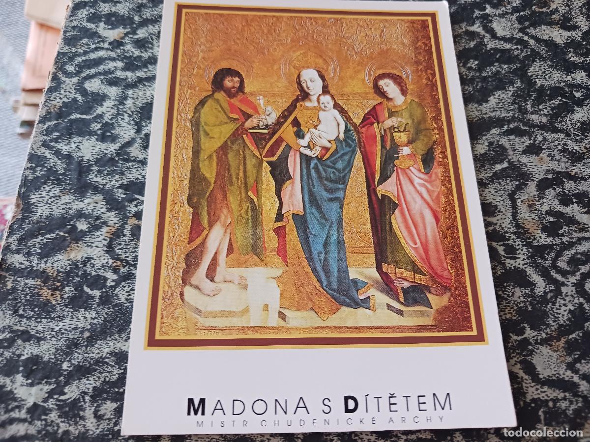 Postales: madona y san juan bautista, iglesia de s. juan bautista, chudenice, rep. checa