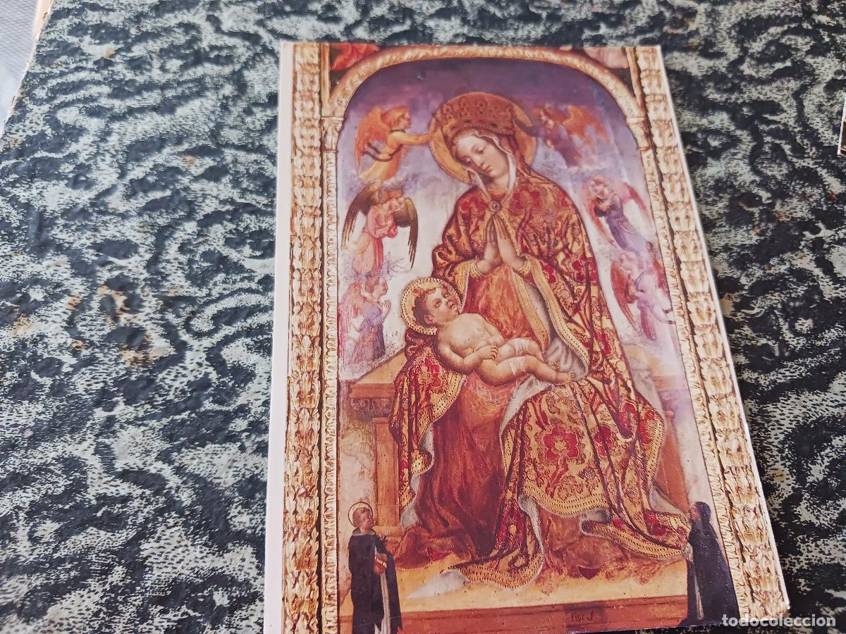 Postales: la adoracion del ni&ntilde;o, academia bergamo - carrara