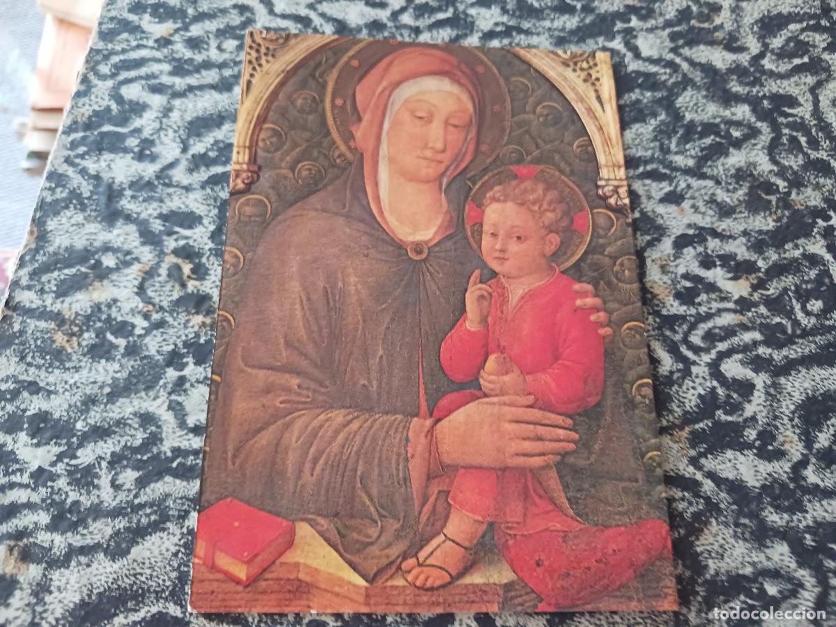 Postales: venezia, virgen con el ni&ntilde;o bendiciendo, jacopo bellini
