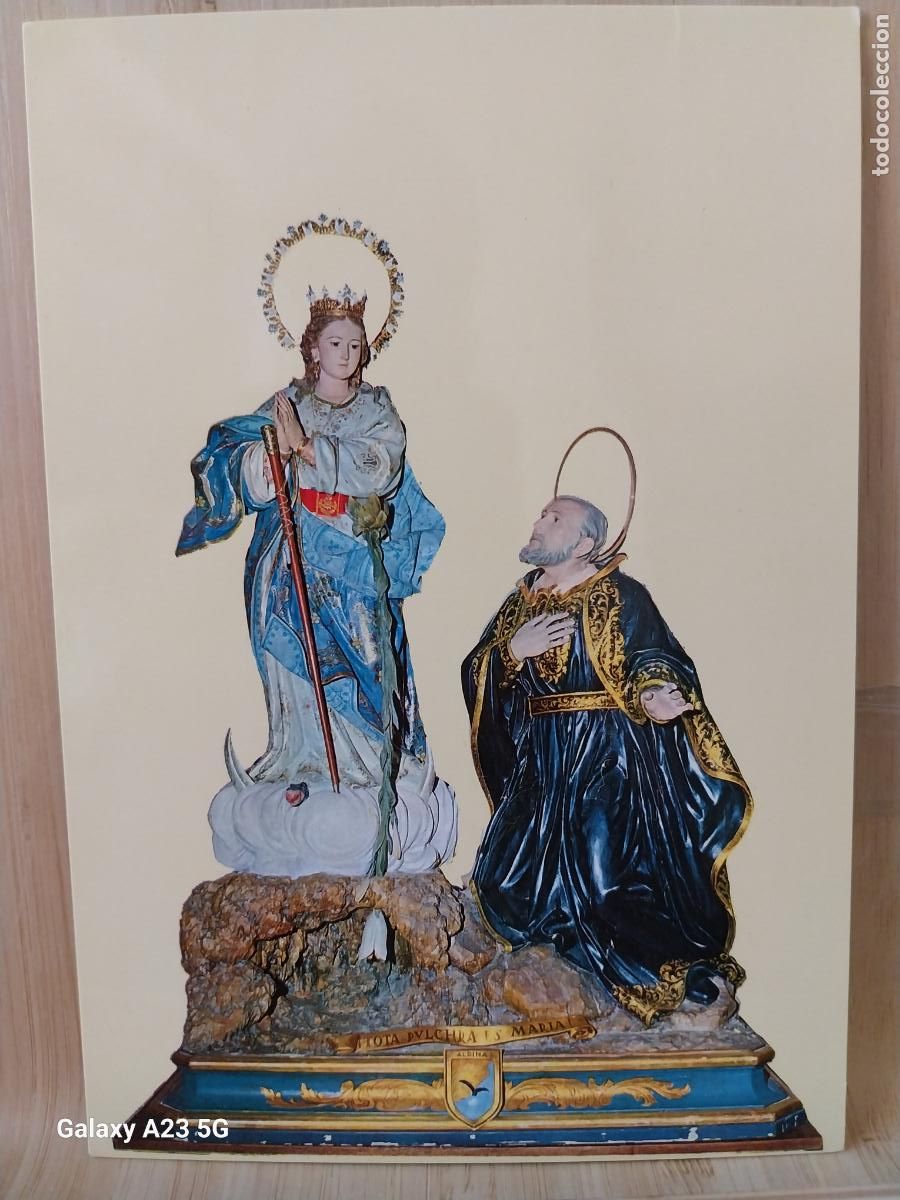 Postales: VIRGEN DE LOS LIRIOS ALCOY MATASELLOS PRIMER CENTENARIO CABALGATA REYES MAGOS ED ARRIBAS 40