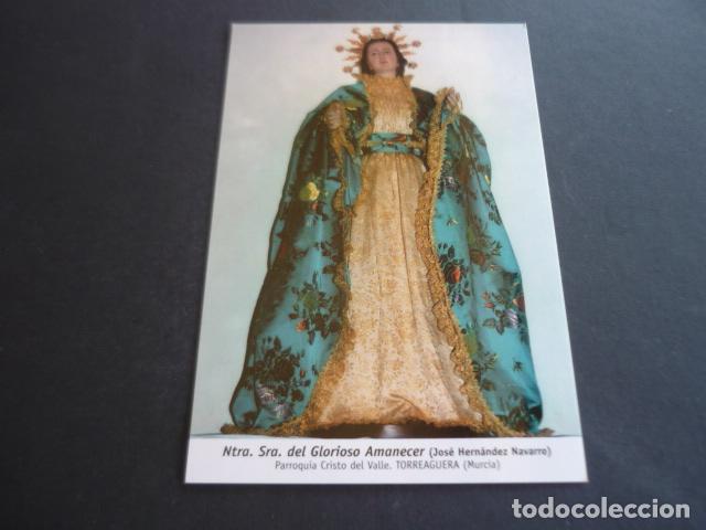 Postales: TORREAG&Uuml;ERA MURCIA NUESTRA SE&Ntilde;ORA DEL GLORIOSO AMANECER POSTAL