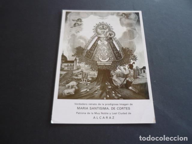 Postales: ALCARAZ ALBACETE MARIA SANT&Iacute;SIMA DE CORT&Eacute;S POSTAL
