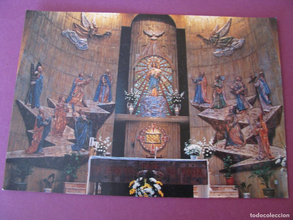 Postales: POSTAL DE MALAGA. RETABLO SANTUARIO. MARIA AUXILIADORIA.