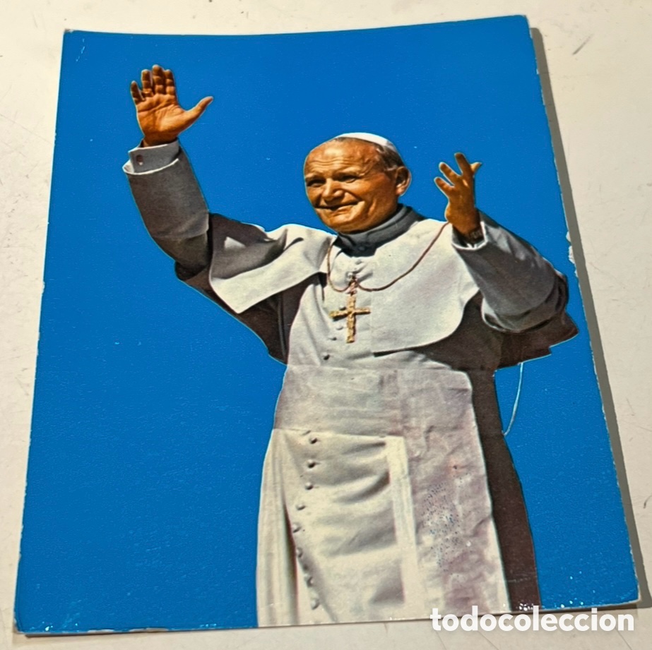 Postales: Postal Religiosa. De la Alocuci&oacute;n de Juan Pablo II a las Familias Cristianas. Madrid. 1982.