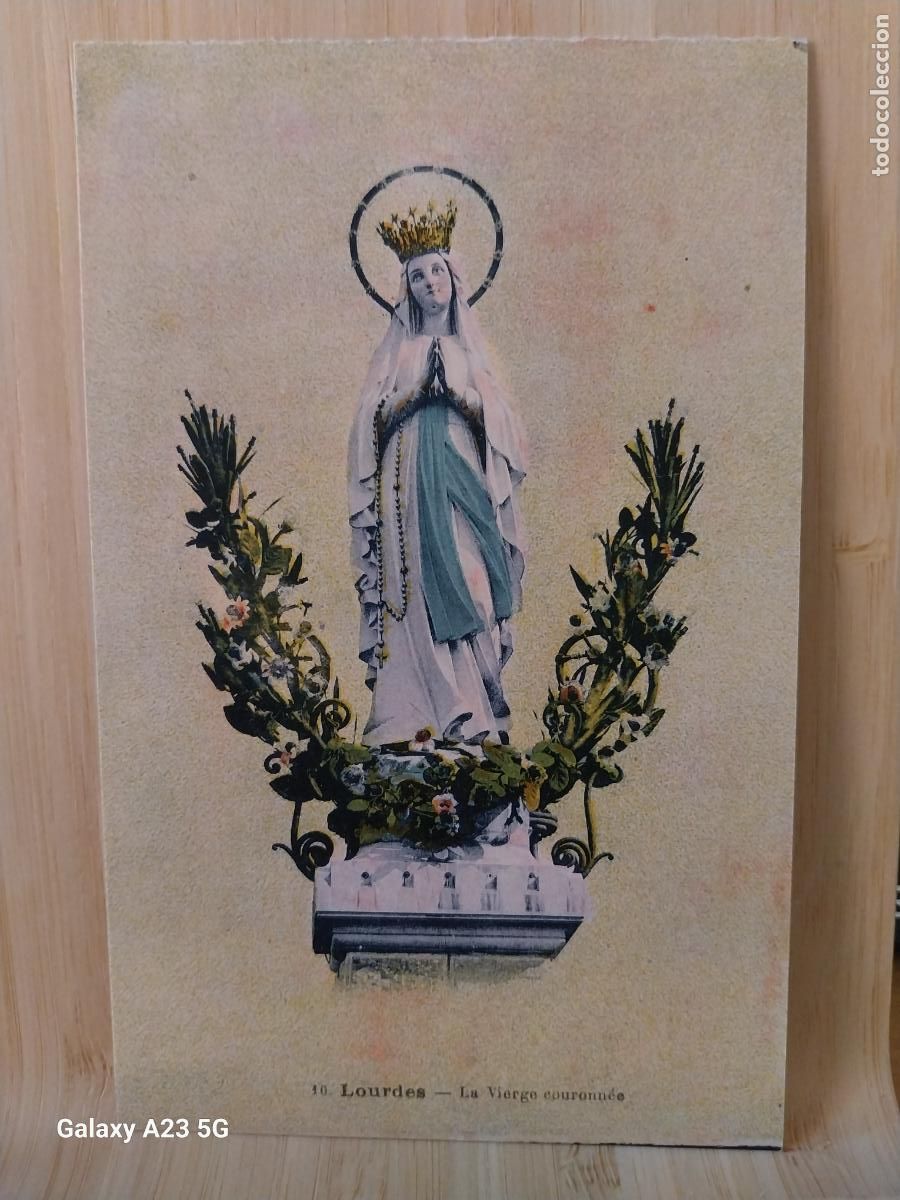 Postales: VIRGEN LOURDES ED A THIRIAT SC ORIGINAL ANTIGUA POSTAL
