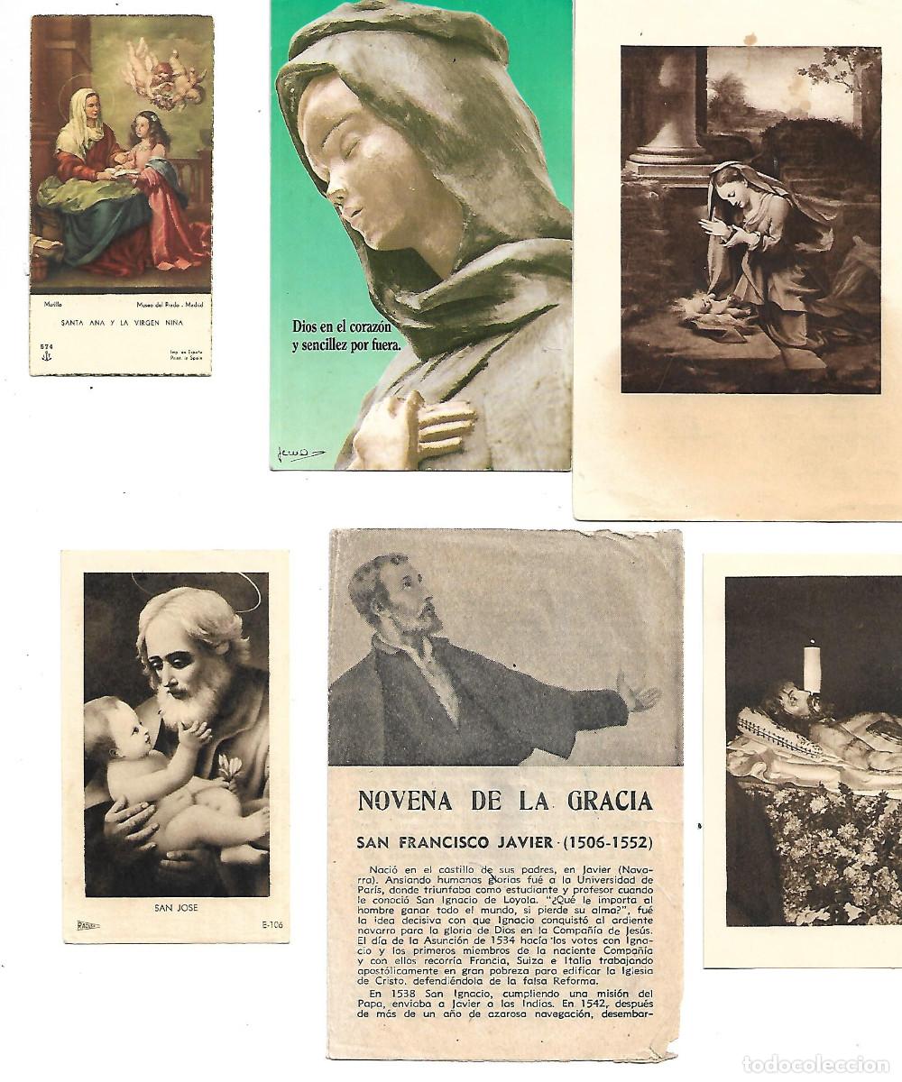 Postais: PEQUE&Ntilde;A COLECCION DE ESTAMPAS RELIGIOSAS