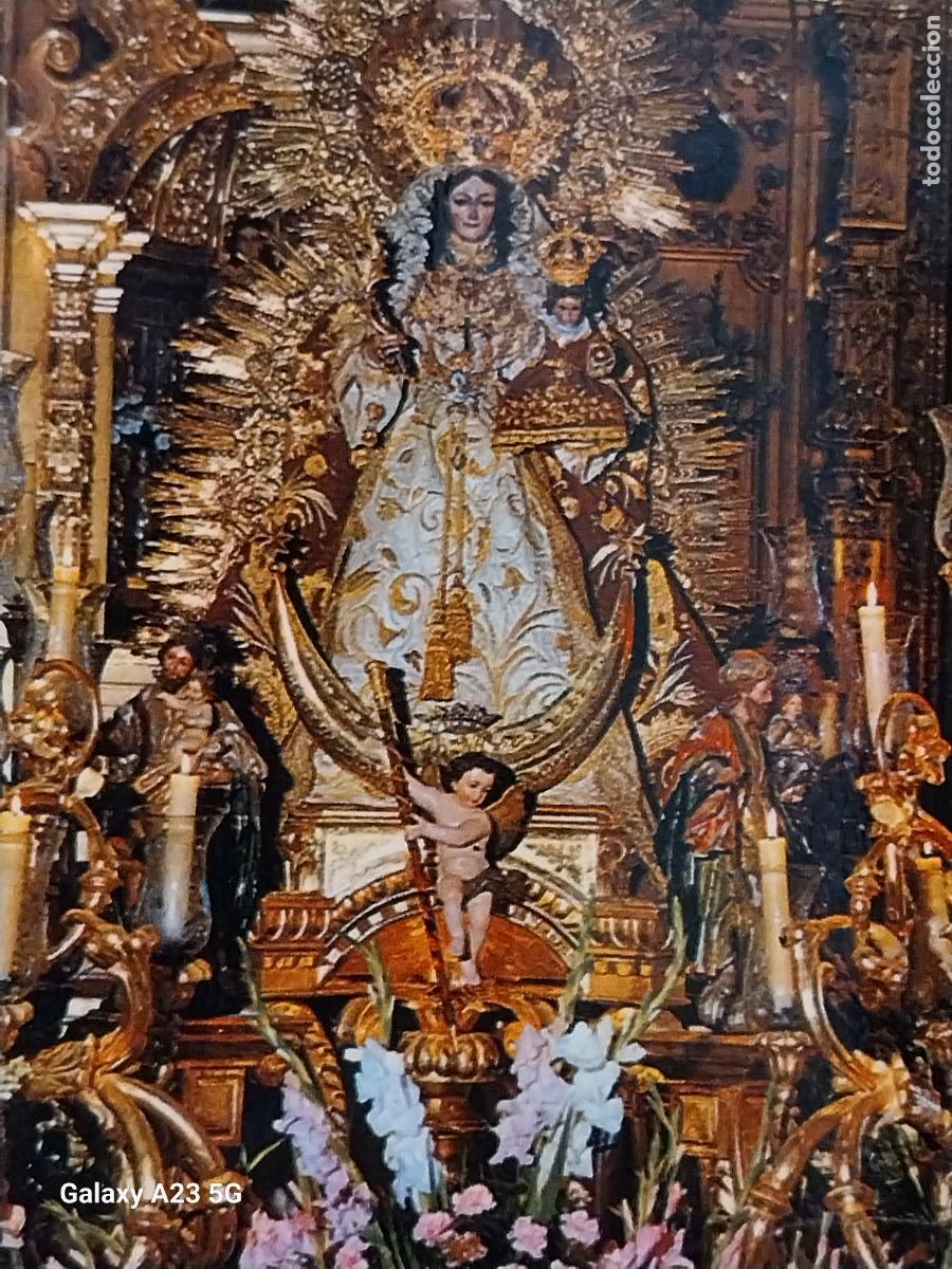Postales: VIRGEN DE LAS MERCEDES BOLLULLOS DEL CONDADO ED GRAFICAS GAYMOR 10 SC ORIGINAL