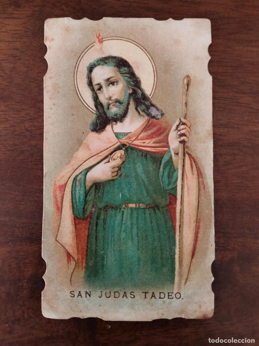 Postales: Antiguo recordatorio de San Judas Tadeo.