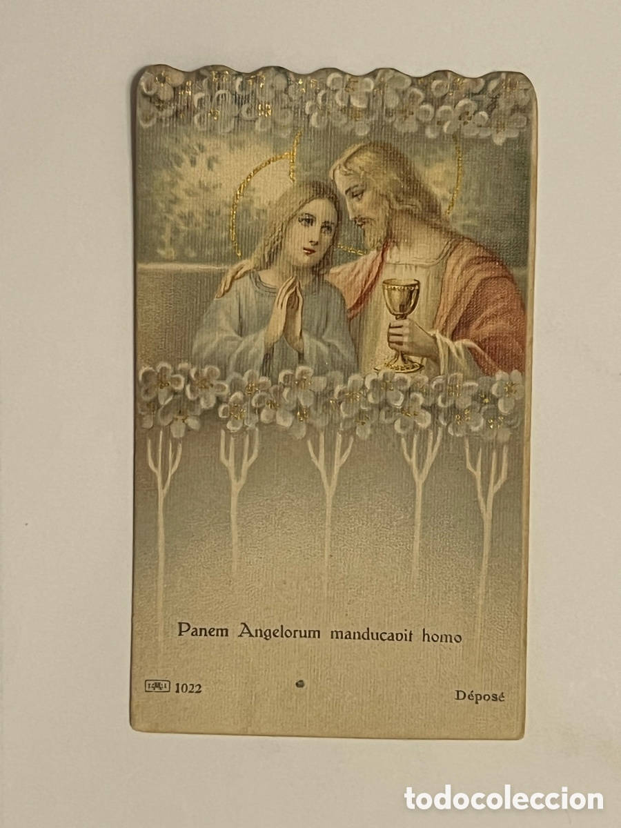 Postales: NARCISA CUYAS alumna del Colegio Poliglota recibi&oacute; por vez primera a Jes&uacute;s Sacramentado